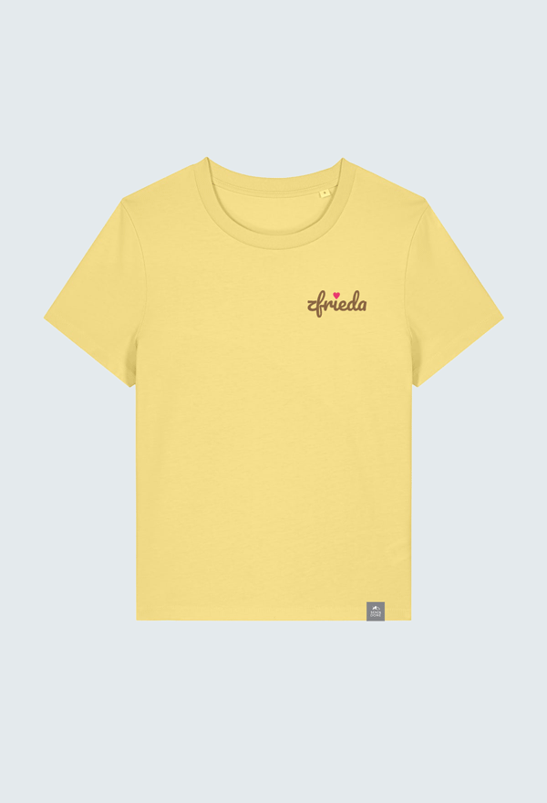 zfrieda-Stick T-Shirt gelb